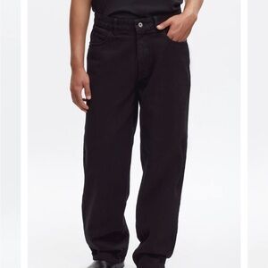 NWT Kotn Mens Relaxed Black Jeans